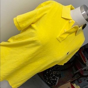 Men’s terry cloth polo top